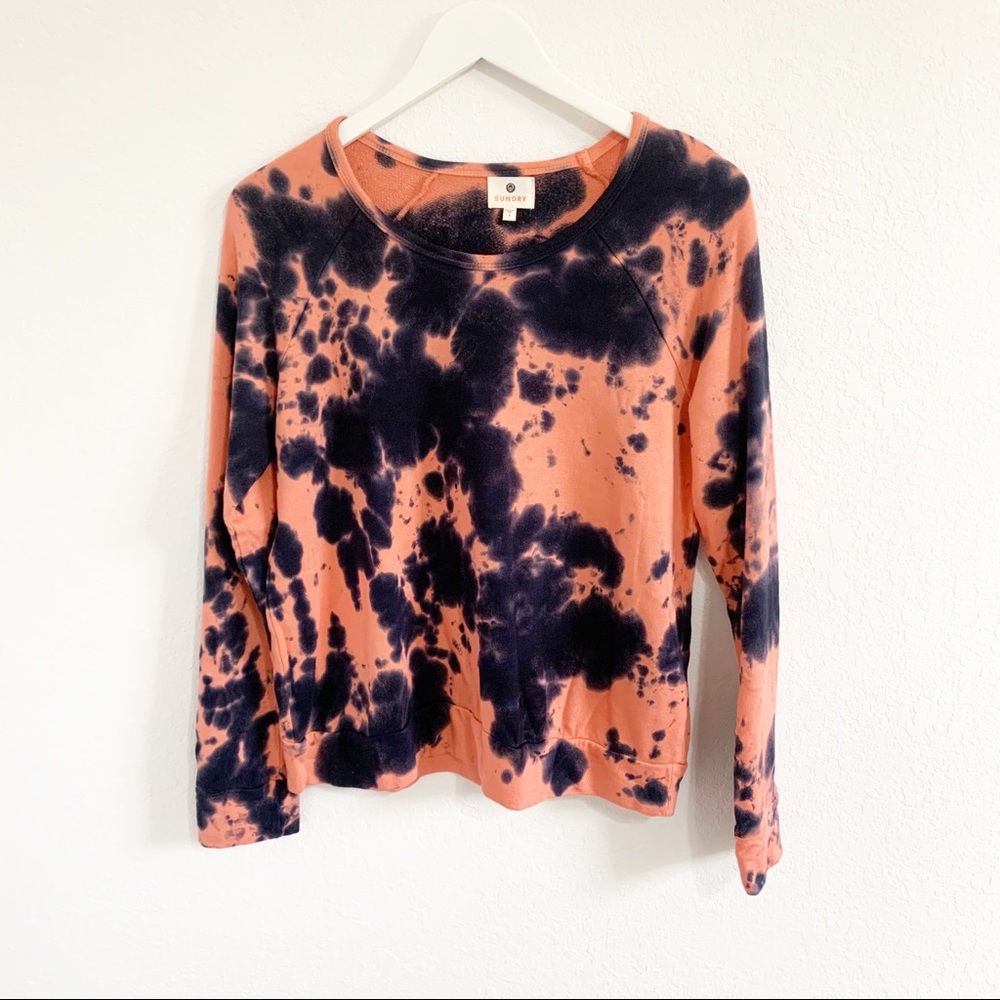 New Sundry Acid Wash Sweatshirt S